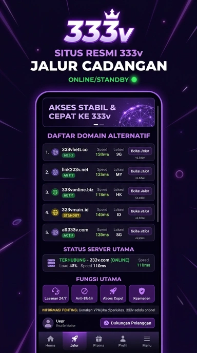 Akses Link Alternatif 333v untuk Pengguna Android