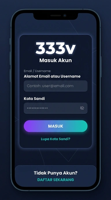 Panduan Masuk Akun 333v untuk Pengguna Android