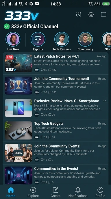 Kanal Resmi 333v untuk Pengguna Android Indonesia