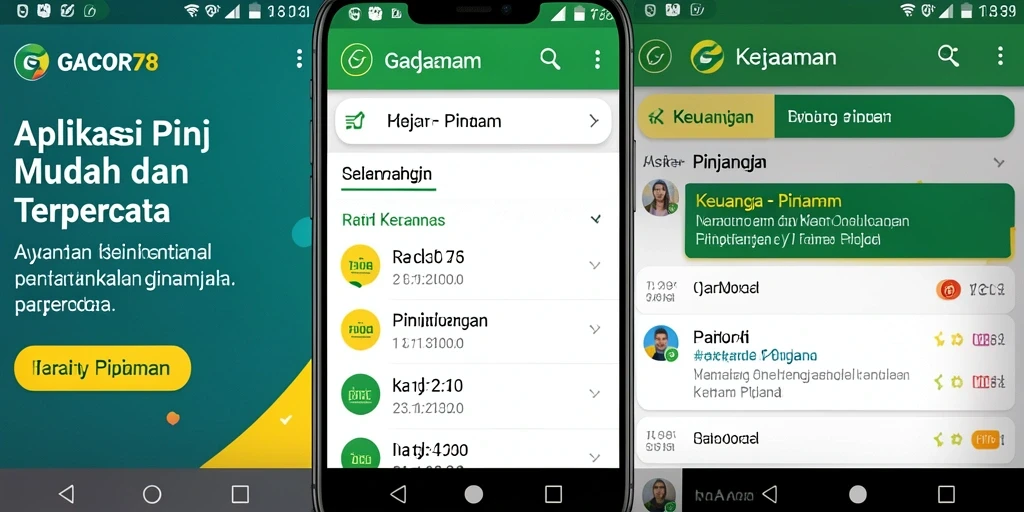 Antarmuka pengguna GACOR78 yang sederhana dan mudah digunakan.