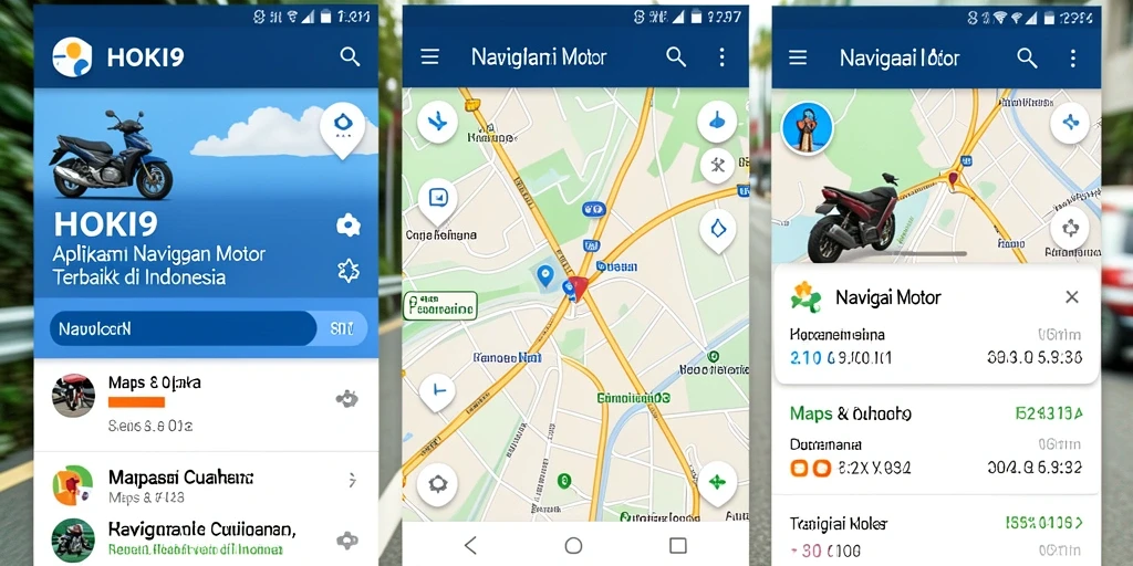 Tampilan antarmuka HOKI9 yang user-friendly untuk navigasi motor.