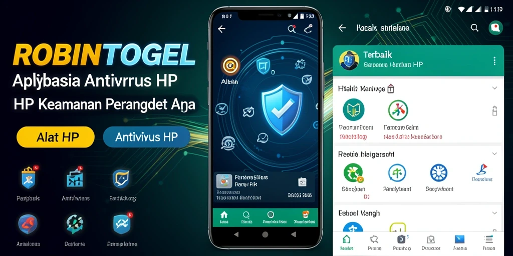 Tampilan antarmuka pengguna aplikasi ROBINTOGEL yang sederhana namun efektif.