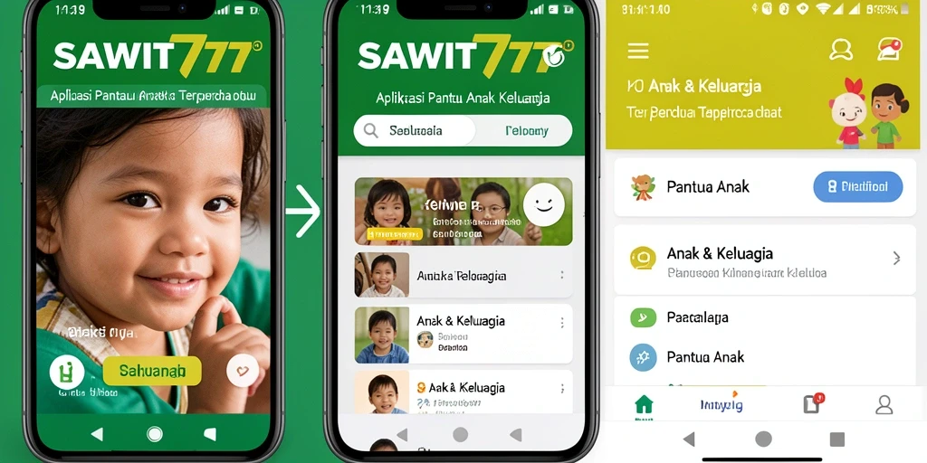 Antarmuka SAWIT777 yang intuitif untuk pantau anak.