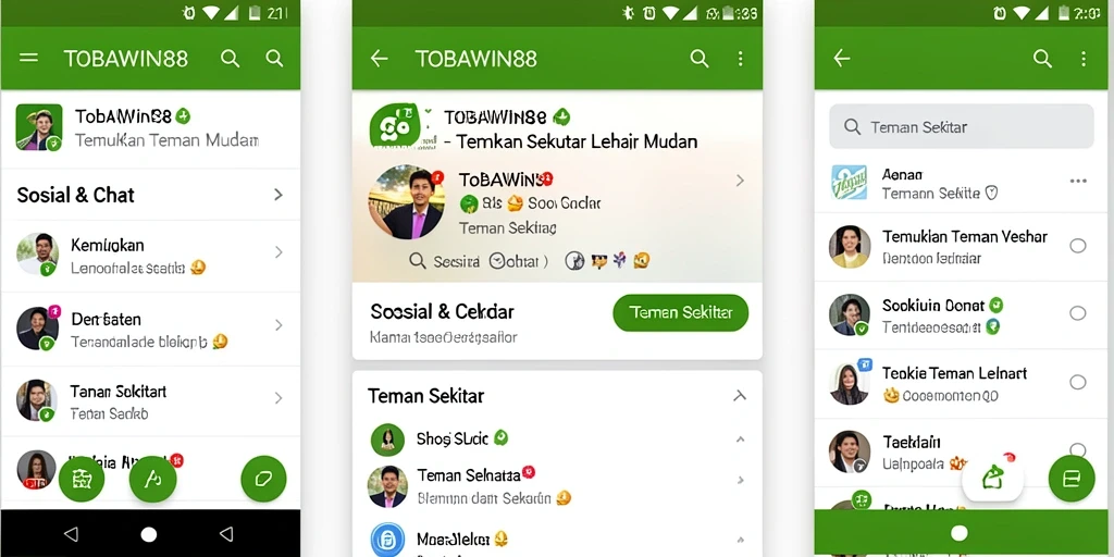 Tampilan antarmuka TOBAWIN88 yang intuitif dan ramah pengguna.